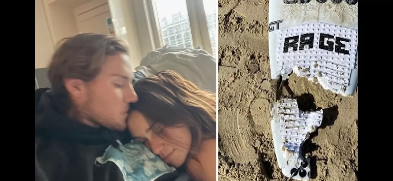 A surfer who survived a great white shark attack shares a message after recovering.