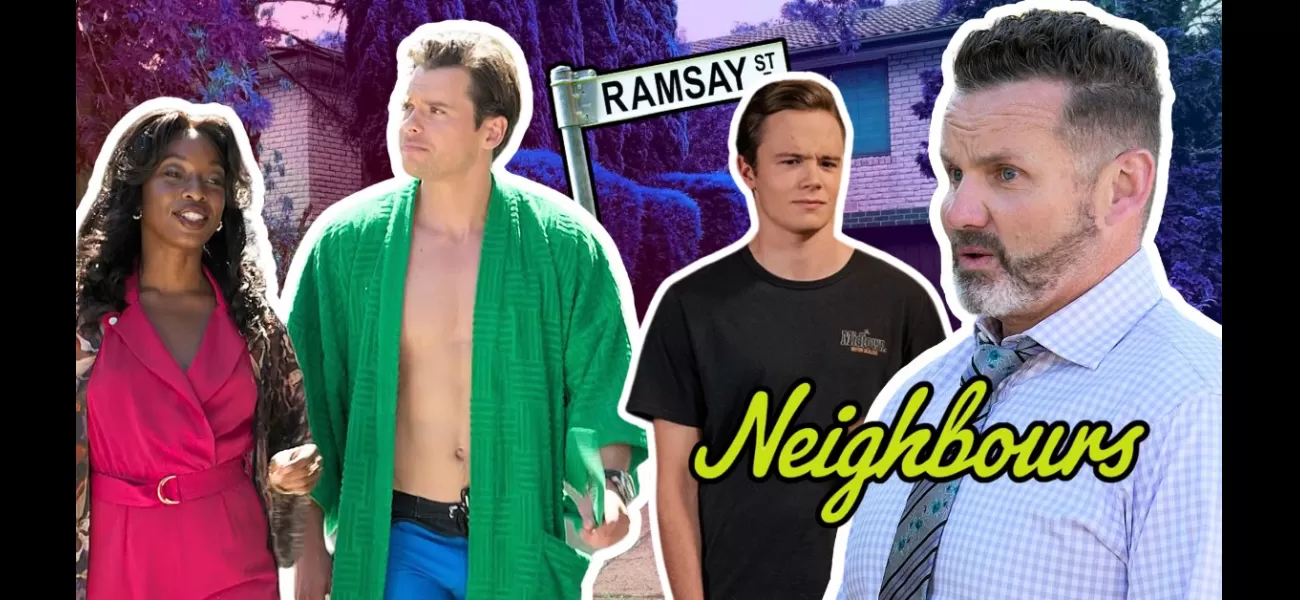 New person arrives in Neighbours with a devastating illness, confirming fears of an unknown illness.