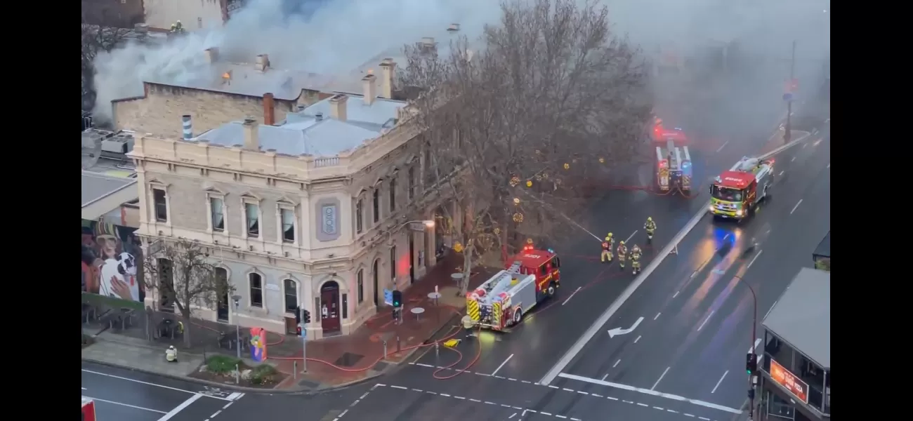 Authorities investigating possible arson at old Adelaide structure