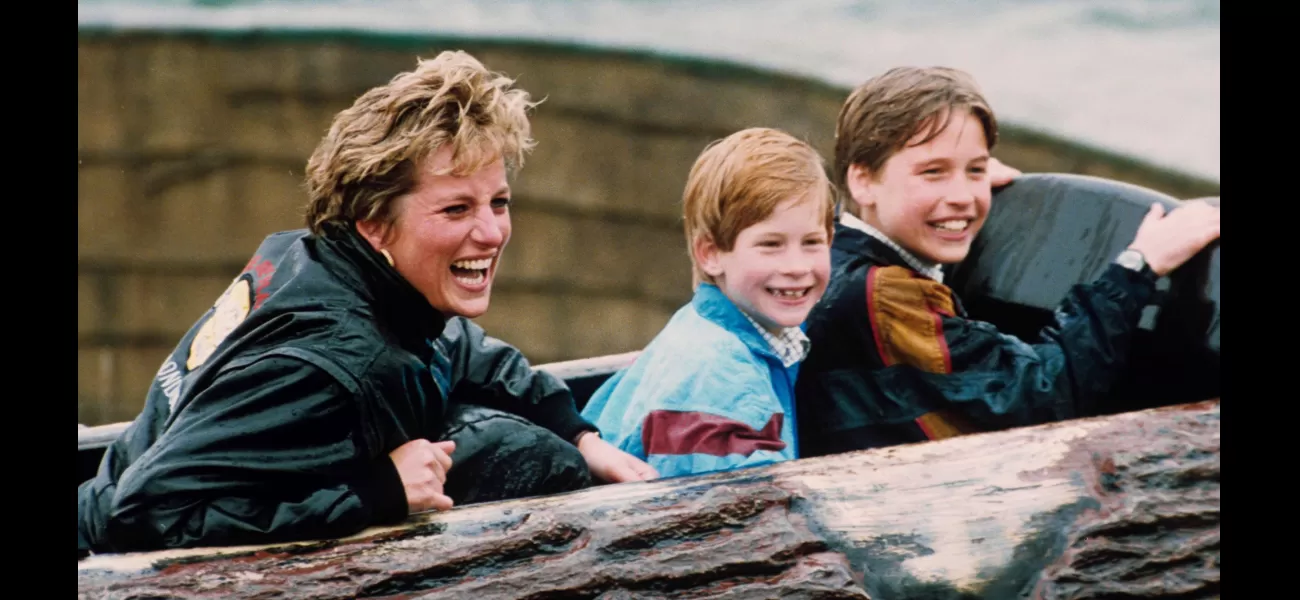 Diana's letters reveal her heartbreak over the current state of Harry and William.