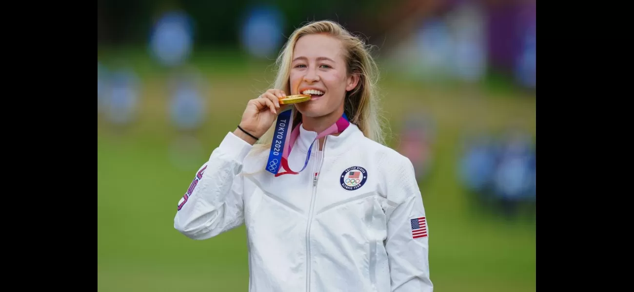 Athletes commonly bite their medals at the Olympics as a playful and symbolic gesture of victory and achievement.