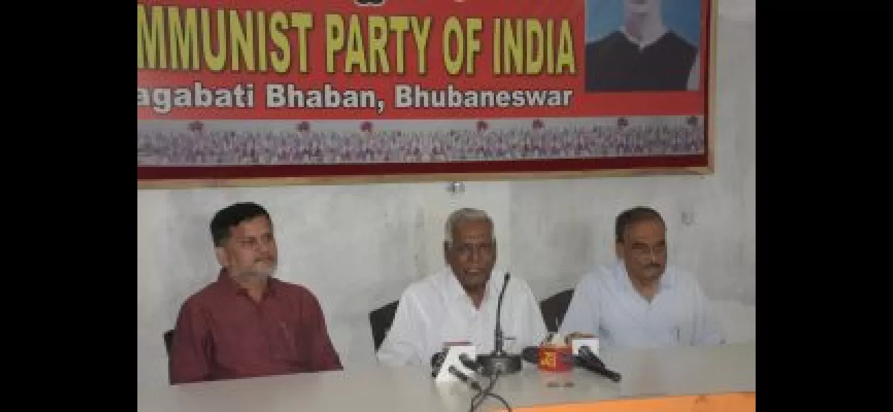 CPI leader blames government for CMs' absence at NITI Aayog meeting.