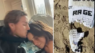 A surfer who survived a great white shark attack shares a message after recovering.