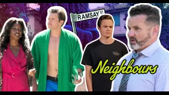 New person arrives in Neighbours with a devastating illness, confirming fears of an unknown illness.