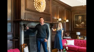 Couple spends £1.5m on mansion, but seller removed important features.