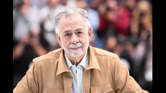 A video of director Francis Ford Coppola kissing extras surfaces after he denies being inappropriate.