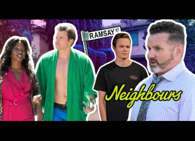New person arrives in Neighbours with a devastating illness, confirming fears of an unknown illness.