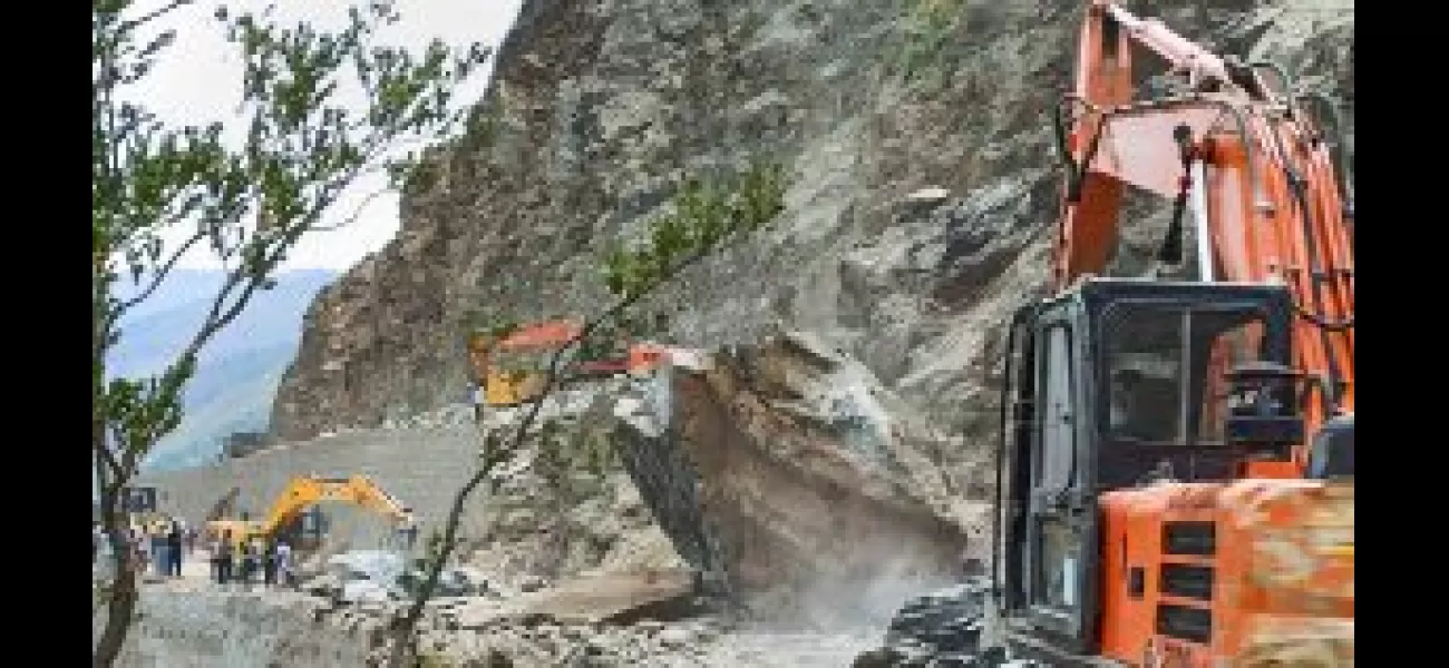 Heavy rain caused a landslide that has isolated 18 villages in Odisha, and the Indian Meteorological Department predicts more rain to come.