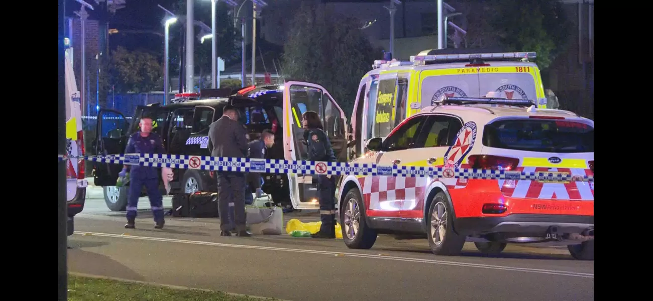 Police in western Sydney kill armed man with knife.