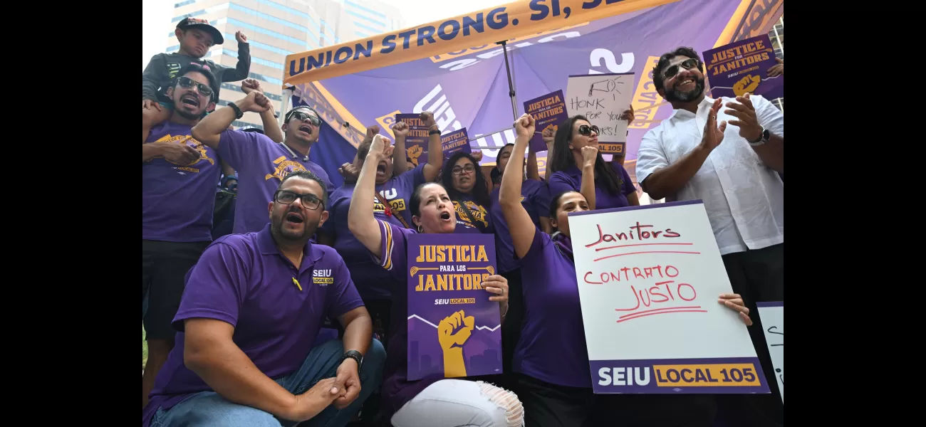 Denver janitors and cleaning companies reach a new contract, avoiding a potential strike.