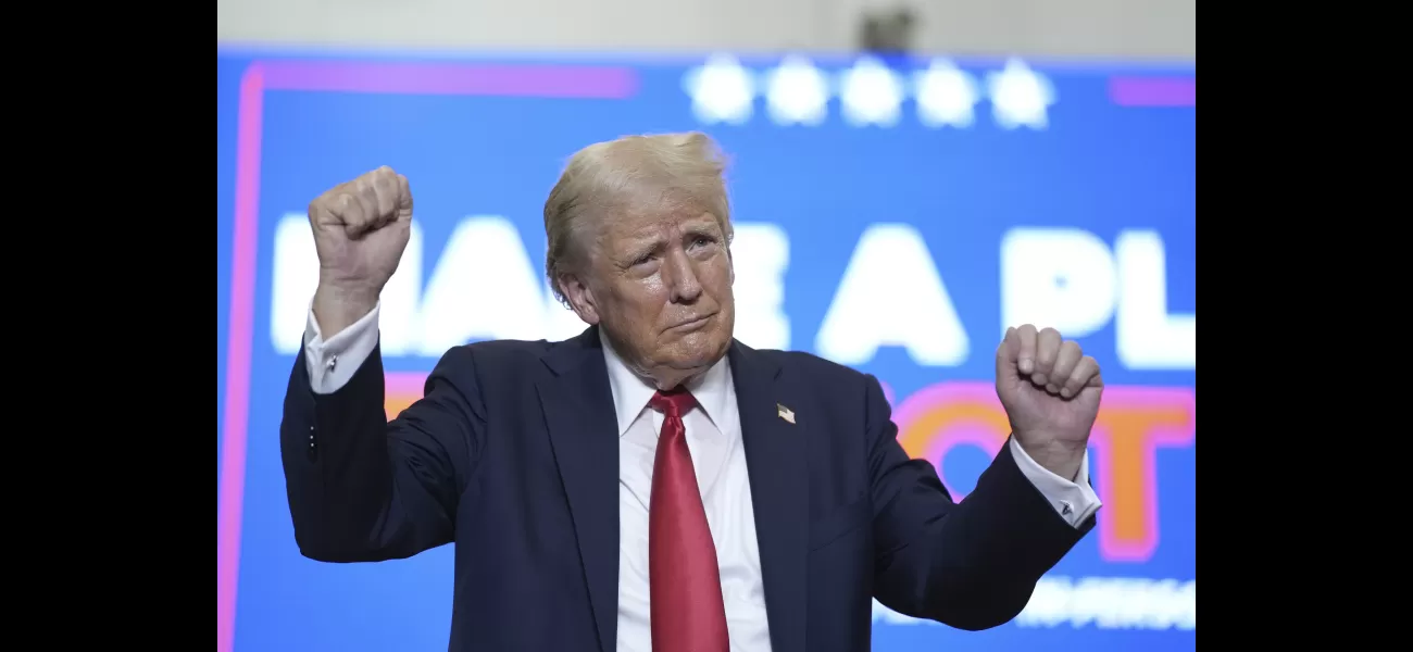 Trump is campaigning in a state that has not supported the Republican party in over five decades.
