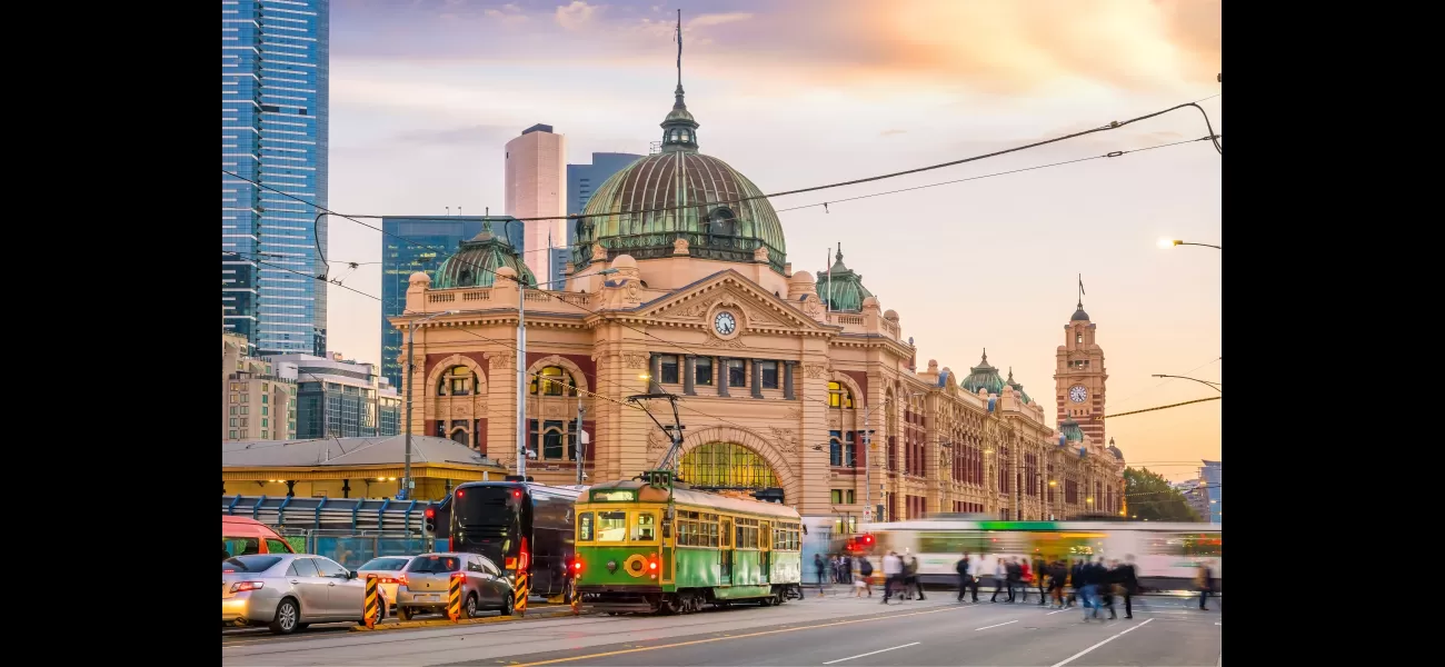Police detain man after neo-Nazis in masks invade Melbourne's central business district.