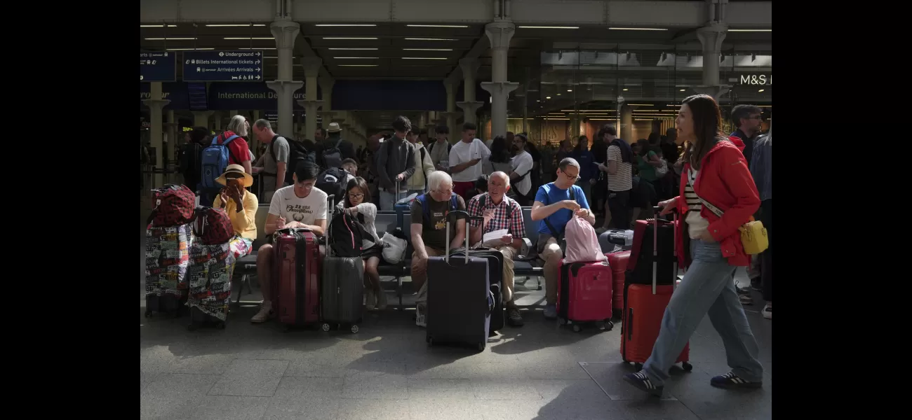 Latest updates: Gatwick flights cancelled and three London train lines shut down.