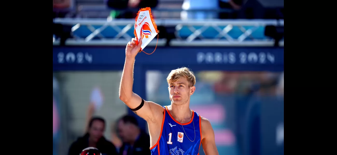 Convicted rapist Steven van de Velde received a negative reception from fans during his first appearance at the Olympics.