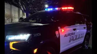 Motorcyclist dies in Aurora crash when vehicle veers off road and strikes guardrail on Smoky Hill Road.