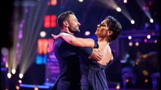 Amanda Abbington's parents show support for Giovanni Pernice, speaking publicly for the first time.