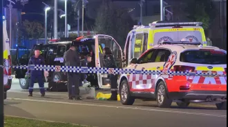 Police in western Sydney kill armed man with knife.