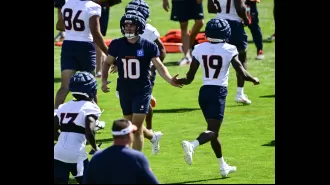 Broncos QB Bo Nix shows resilience at training camp despite making critical error.