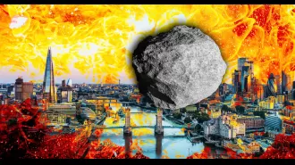 If an asteroid bigger than the Eiffel Tower collided with Earth, there would be catastrophic consequences.