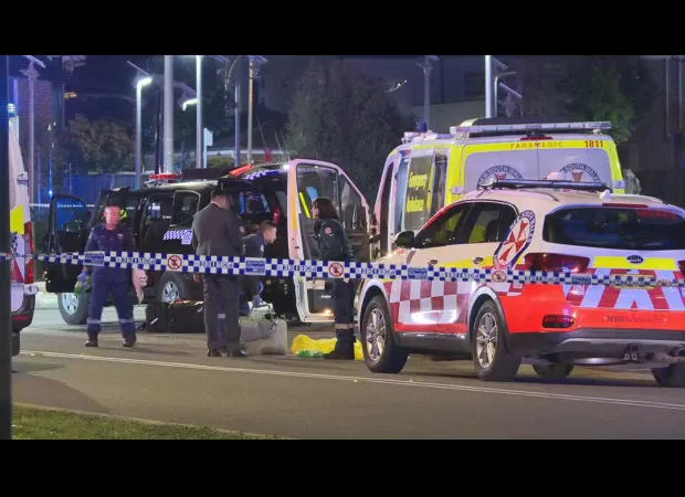 Police in western Sydney kill armed man with knife.
