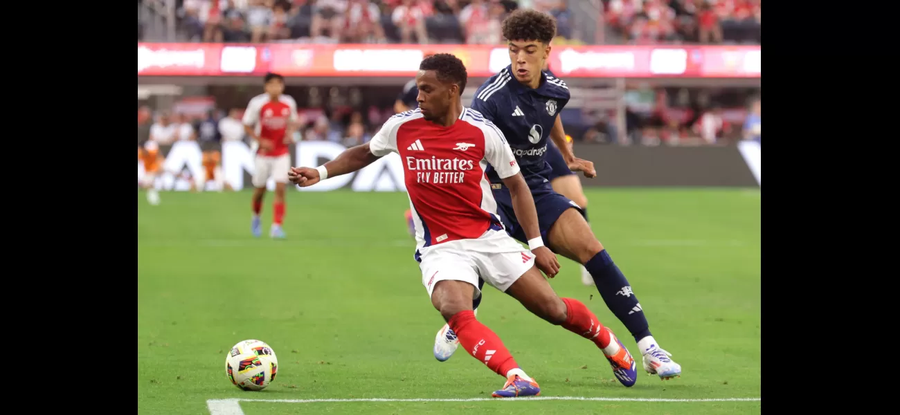 Arteta on why he moved Timber's position against Man Utd.