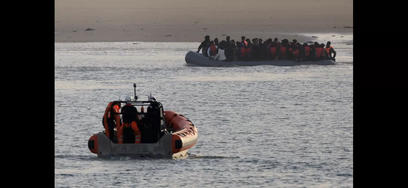 A woman was killed on a crowded boat while crossing the Channel.