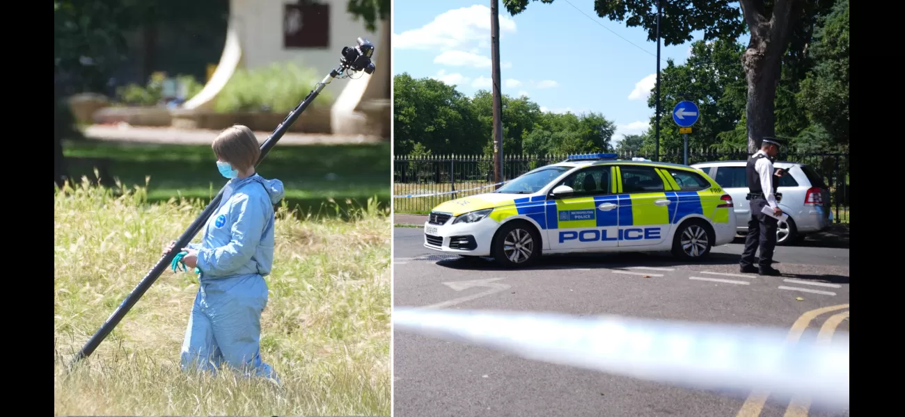 A 20-year-old man was killed by stabbing in a park, leading to a murder investigation.