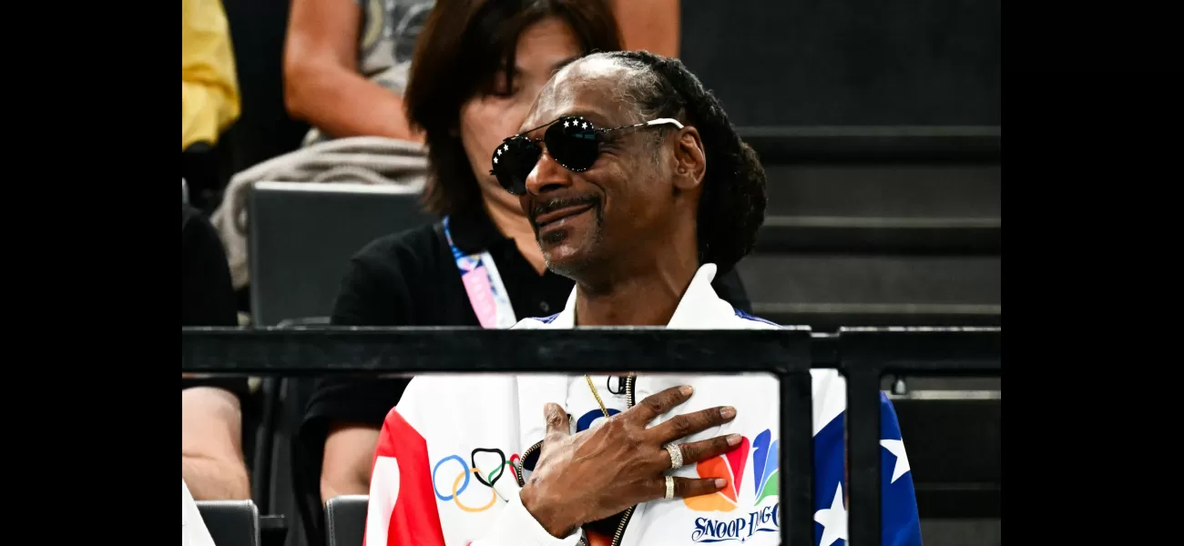 Snoop Dogg is the top supporter of Simone Biles and the leading star at the Olympics.
