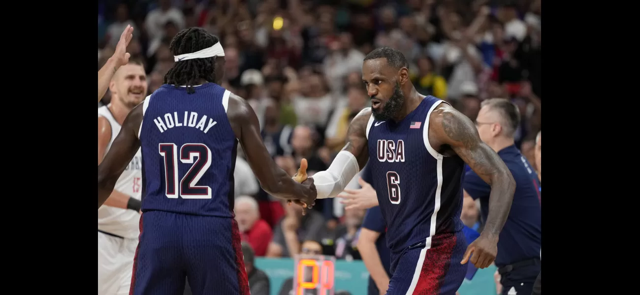 The American men's basketball team easily defeats Serbia 110-84 in their first game at the Paris Olympics.