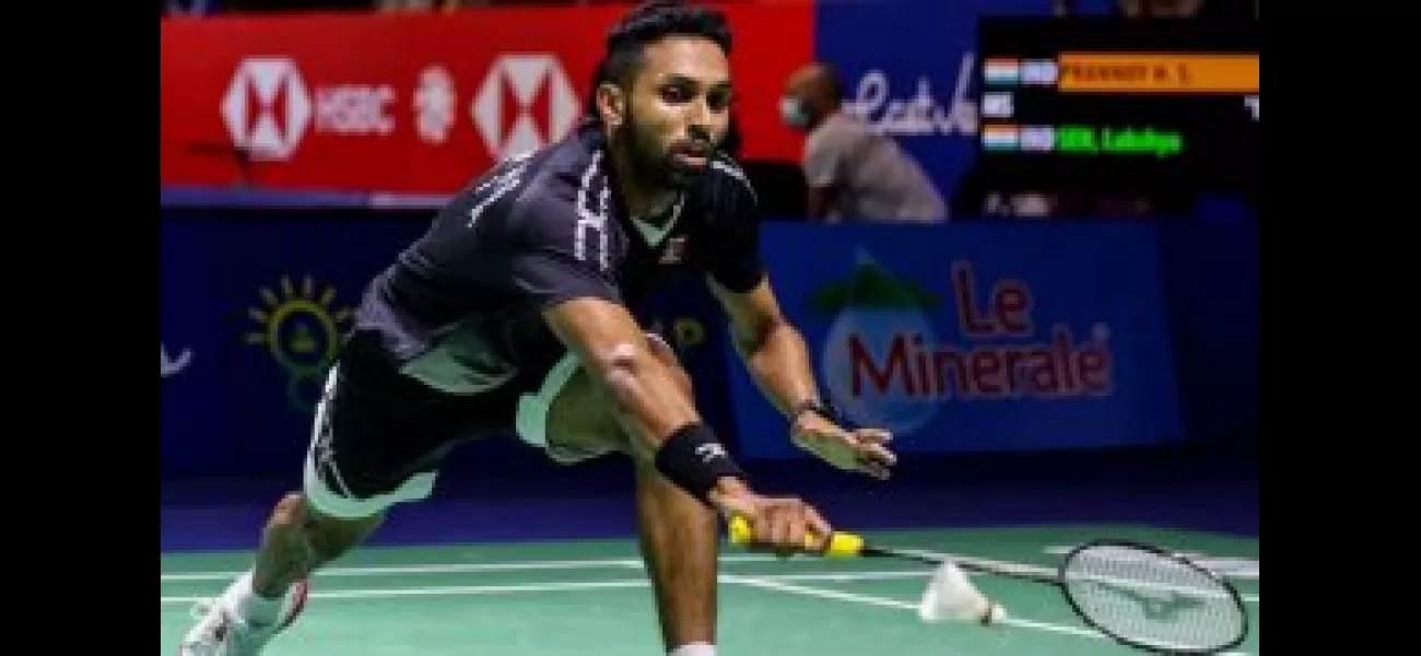 Newcomer Prannoy has successful beginning at Paris Olympics.