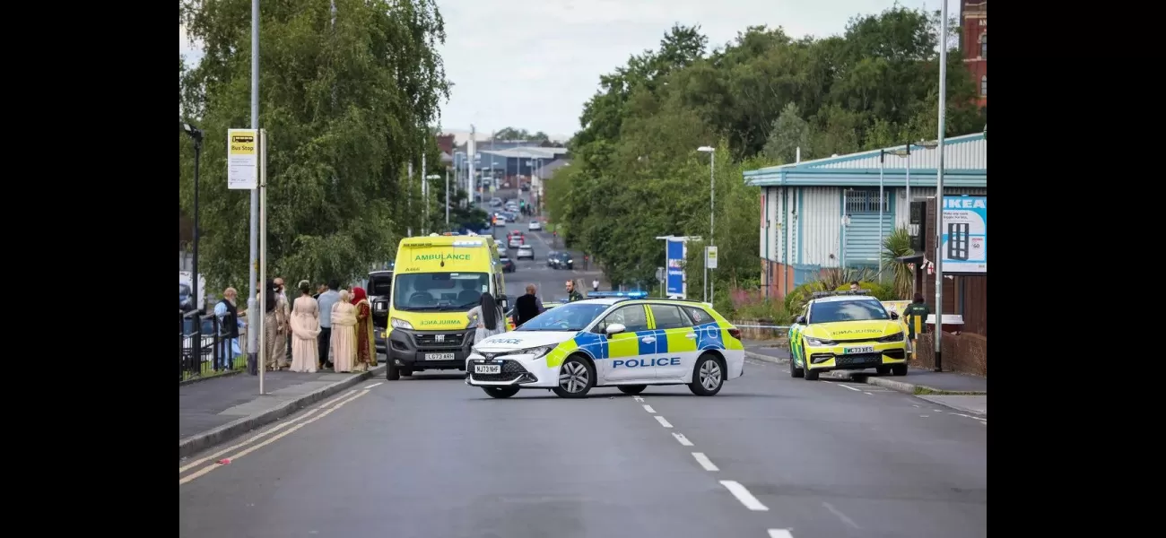 Child is struck by vehicle while running into the street near a wedding.