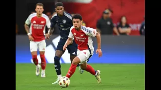 Arteta praises Nwaneri's performance in defeating Man Utd.