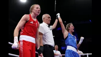 Team GB boxer devastated by crowd reaction after contentious loss at Paris Olympics.