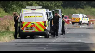 Two young men die as light plane crashes in North Yorkshire.