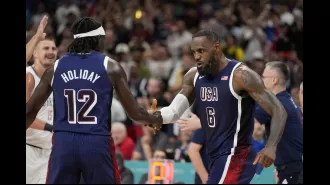 The American men's basketball team easily defeats Serbia 110-84 in their first game at the Paris Olympics.
