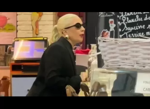 Lady Gaga finally ordered a sandwich in Paris, fulfilling a 13-year-old prediction.