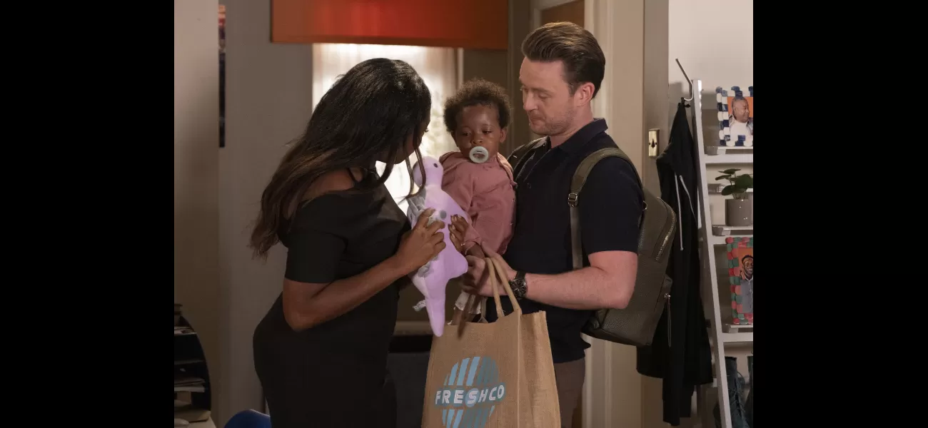 Joel from Coronation Street warns Dee-Dee before their wedding.