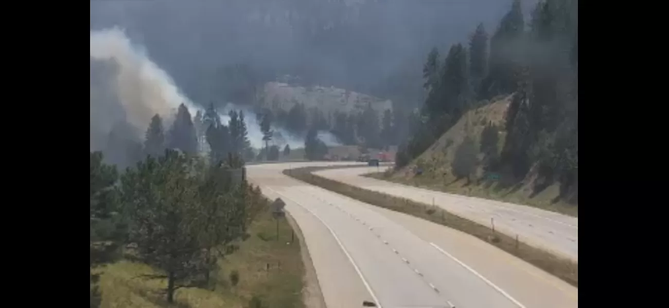 Highway 285 in Jefferson County, previously closed due to the Twin Forks fire, has been reopened while firefighters continue to battle the blaze.