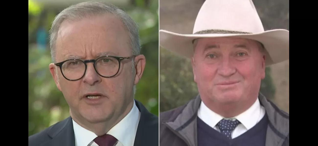 Prime Minister demands Barnaby Joyce's removal from office after controversial 'bullet' statement.