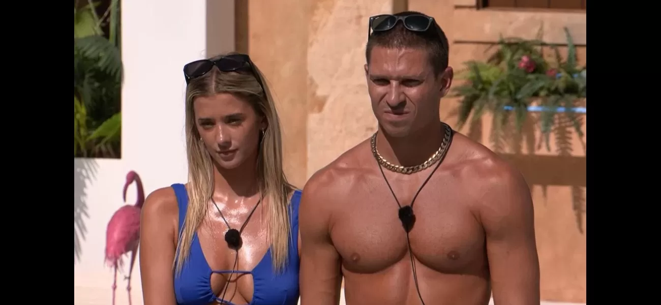 Reality TV star Joey Essex gets angry and has a tantrum when he is eliminated from the show Love Island.