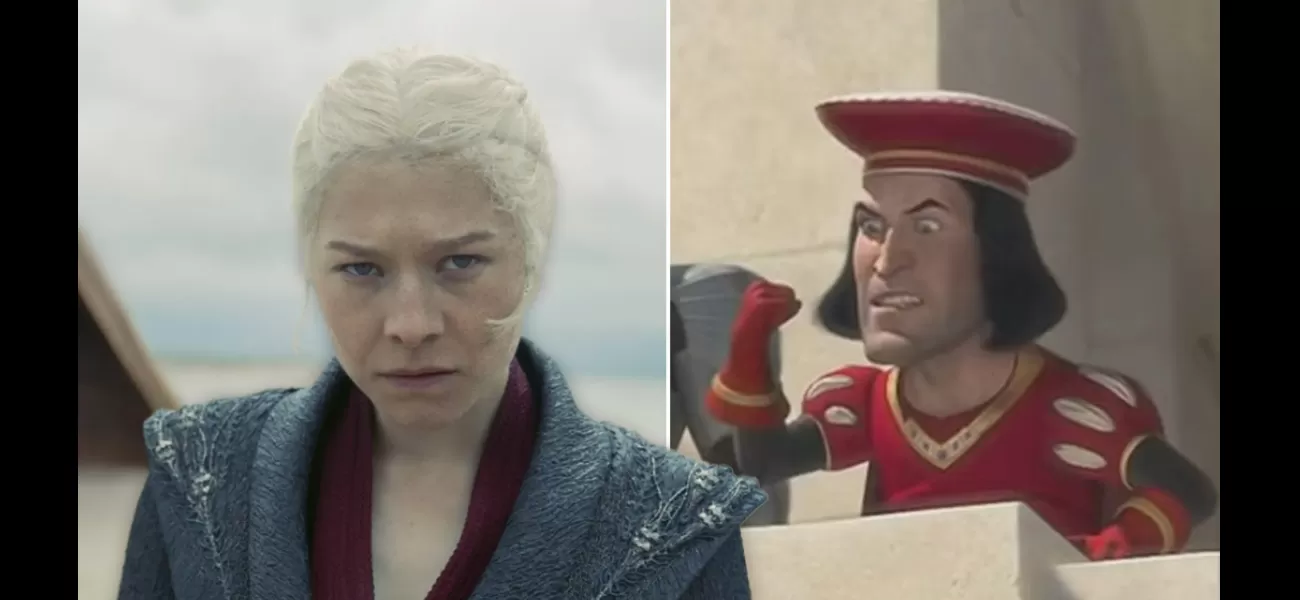 Fans of House of the Dragon believe the show has taken on elements of the film Shrek and turned into a parody.