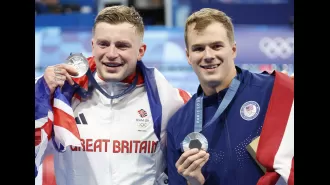 BBC host Clare Balding voices disapproval of English players at Euro 2024 for their behavior during the Olympic medal ceremony.