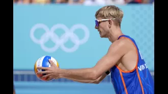 A Dutch athlete who committed child rape was met with disapproval during his first Olympic Games appearance.