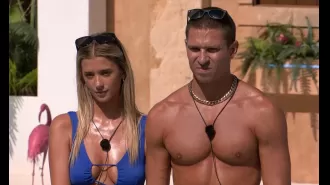 Reality TV star Joey Essex gets angry and has a tantrum when he is eliminated from the show Love Island.
