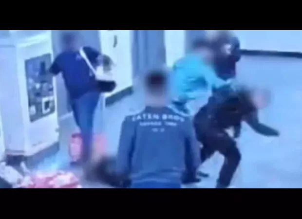 Family of man who kicked police at Manchester Airport worried about injured officers.