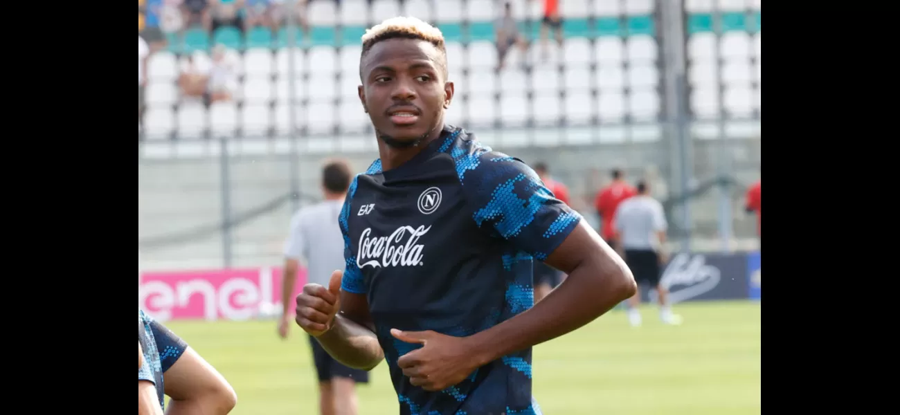 Arsenal is in discussions with Napoli to acquire Victor Osimhen.