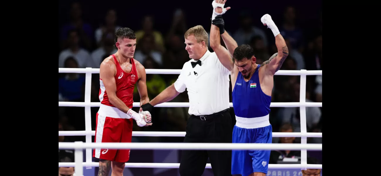 Boxer at Olympics feels devastated after unexpected defeat, expresses feelings of failure and remorse.