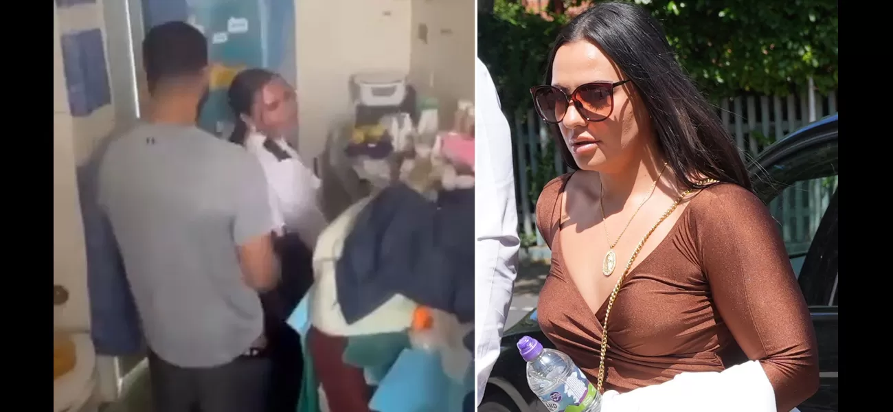 A prison guard caught on camera engaging in sexual activity with a prisoner in a cell admits to his guilt.