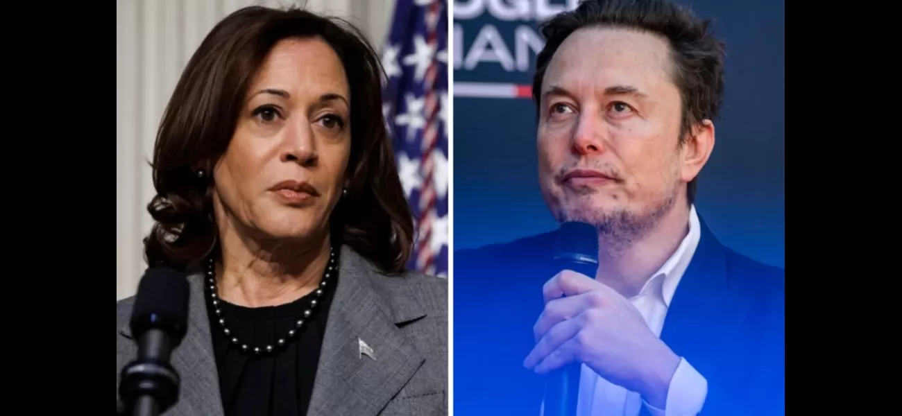 Elon Musk shares modified Kamala Harris ad, causing concern about AI's role in politics.