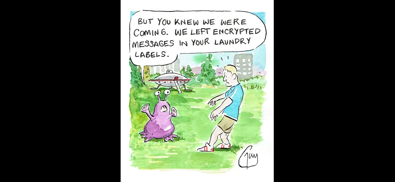 The daily Metro cartoon by Guy Venables.